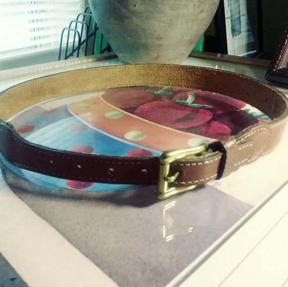 GAP Accessories - ⭐GAP DESIGNER GENUINE LEATHER BELT.🌹A FABALOUS VINTAGE GIFT.🎁